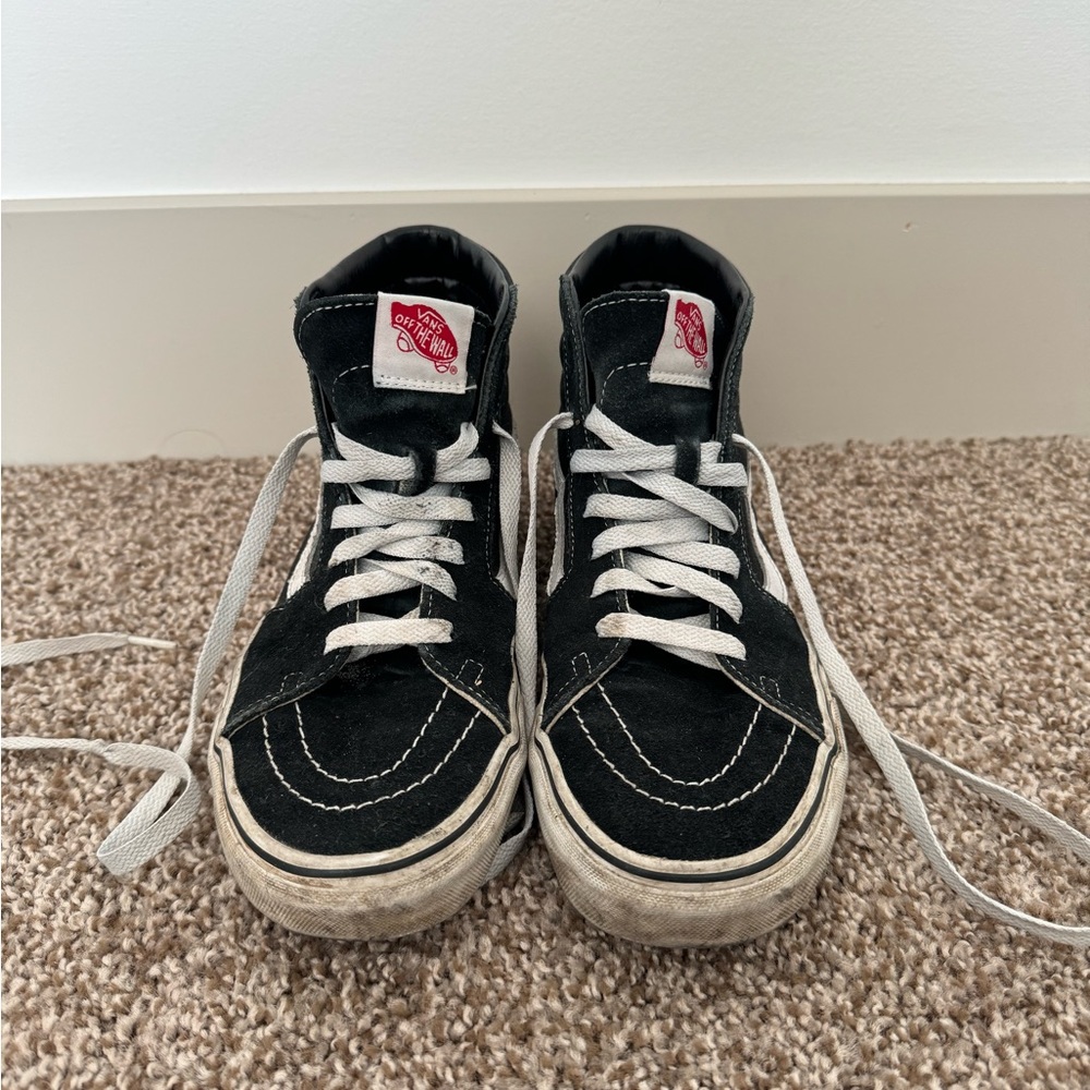 Black High Top Vans